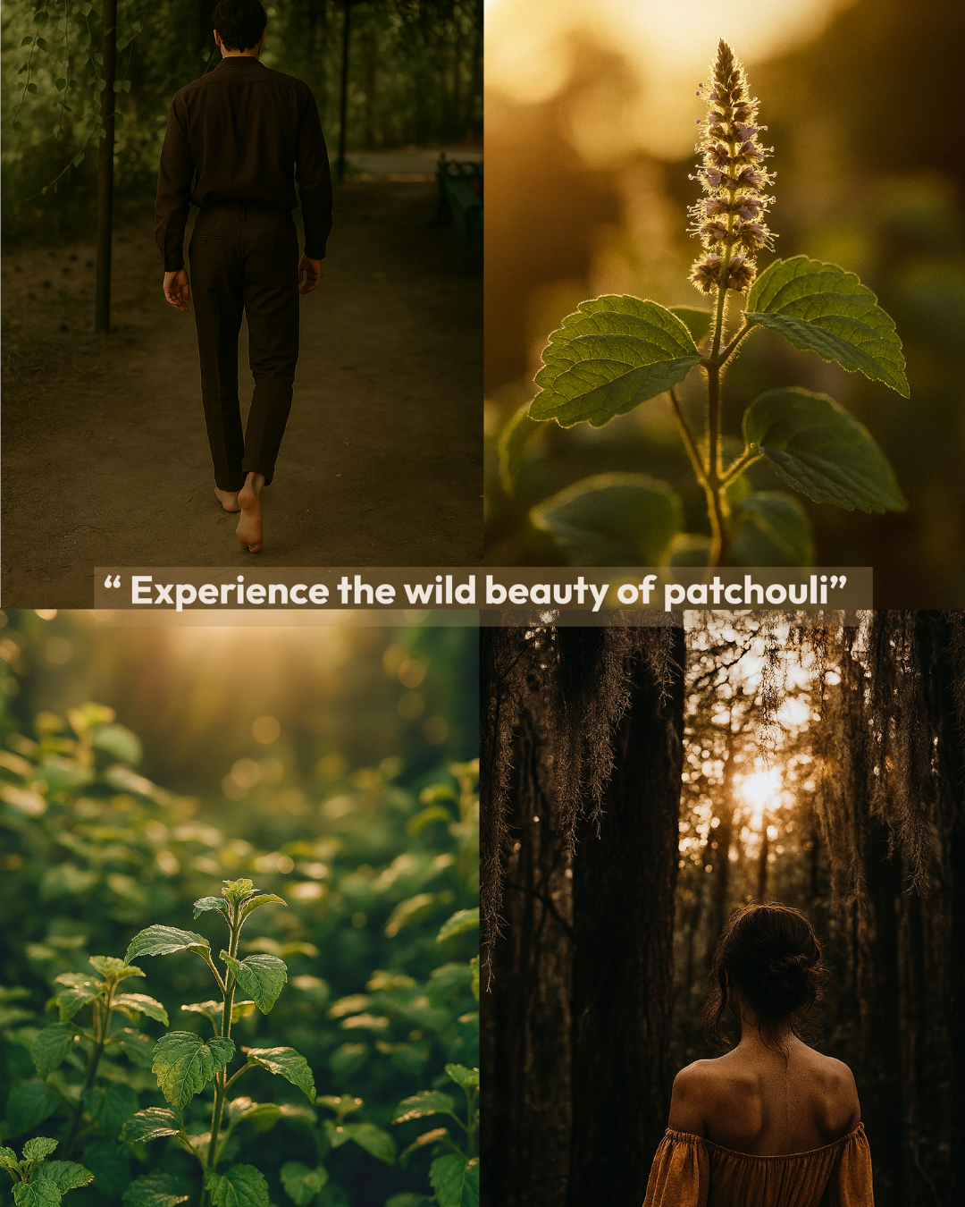 PATCHOULI NOIR - The night is made of earth.