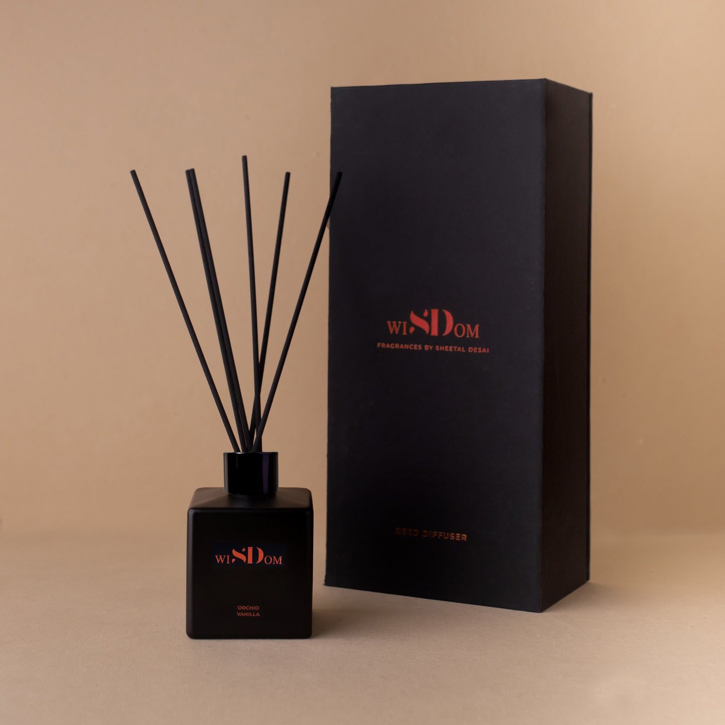 Orchid & Vanilla Reed Diffuser - Wisdom Fragrances