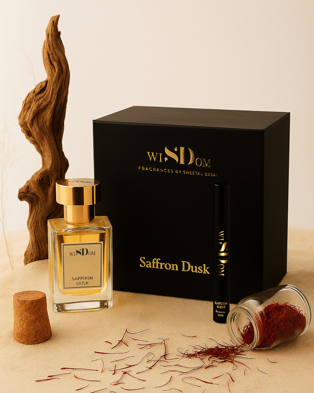 SAFFRON DUSK - Sacred spice. Sensual skin.