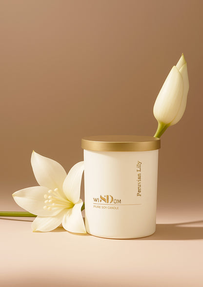 Frangipani & Peruvian lily