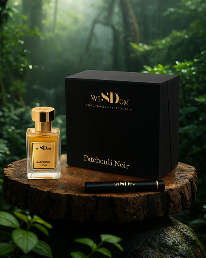 PATCHOULI NOIR - The night is made of earth.