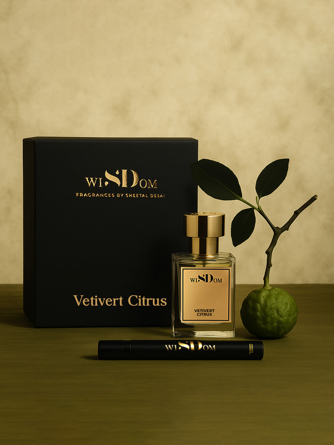 CITRUS & VETIVERT -  Lasting impression with every drop