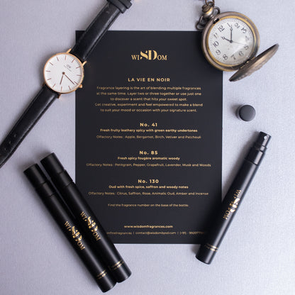 LA VIE EN NOIR - Woods - Wisdom Fragrances 