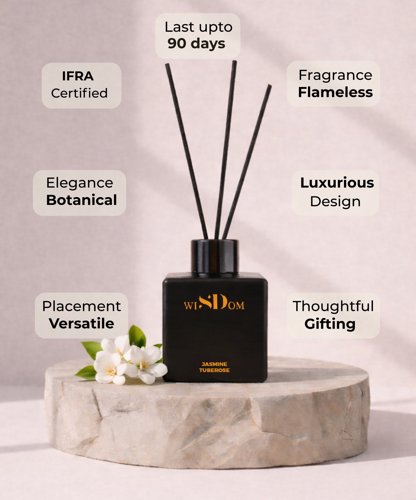 Jasmine & Tuberose Reed Diffuser