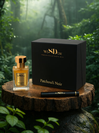 PATCHOULI NOIR - The night is made of earth.