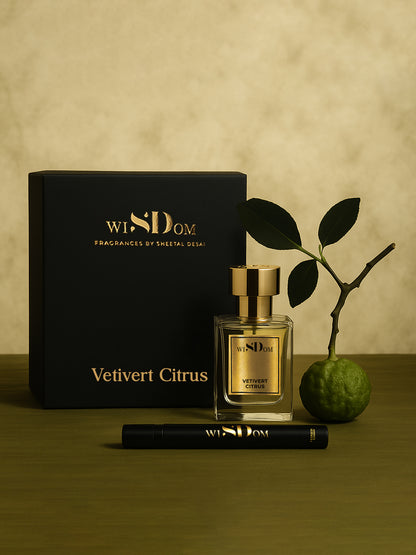 CITRUS & VETIVERT -  Lasting impression with every drop