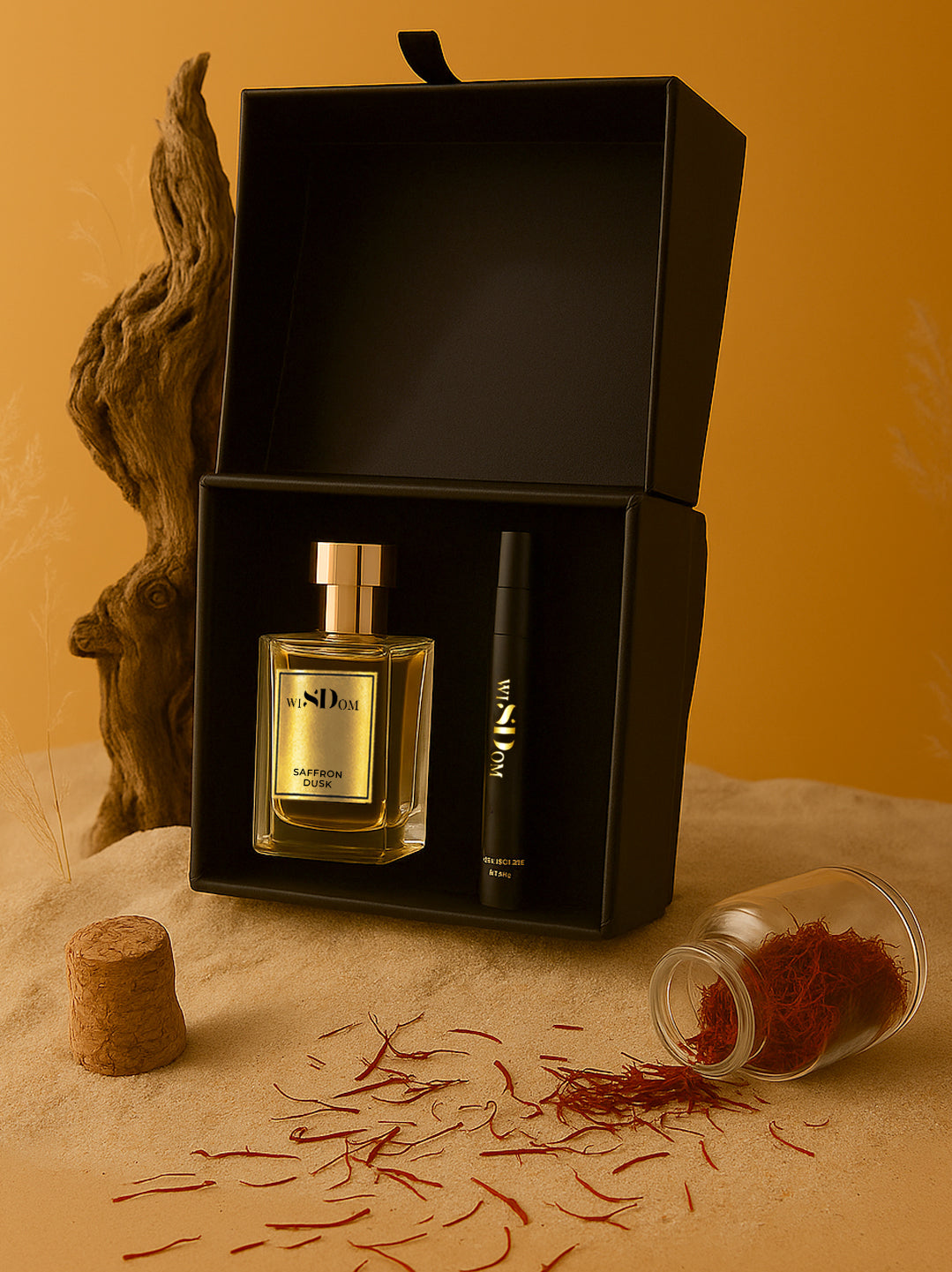 SAFFRON DUSK - Sacred spice. Sensual skin.