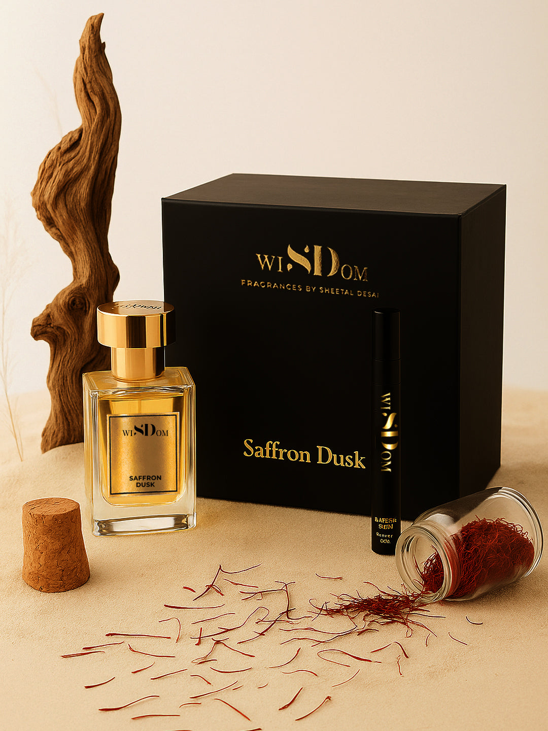 SAFFRON DUSK - Sacred spice. Sensual skin.