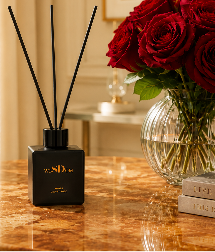 Amber & Velvet Rose Reed Diffuser