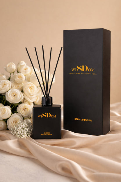 Amber & Velvet Rose Reed Diffuser