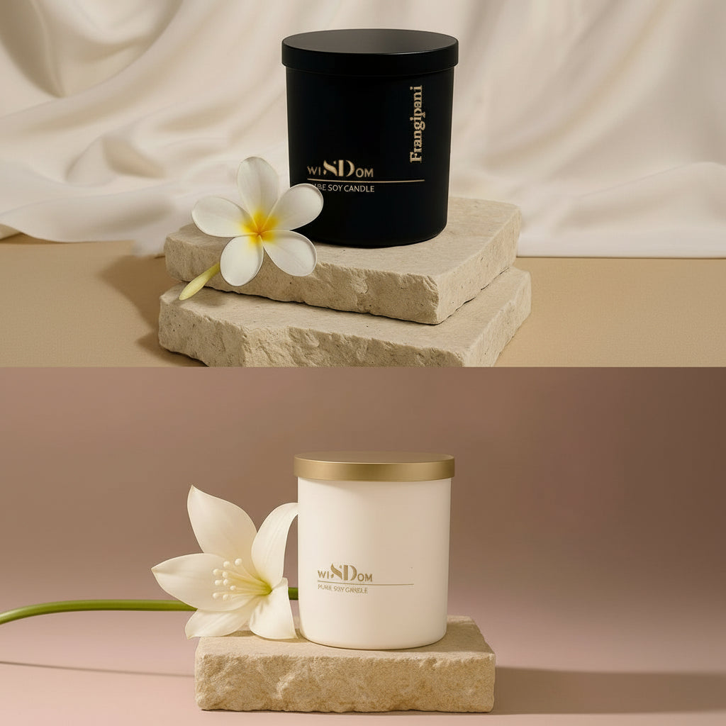 Frangipani & Peruvian lily