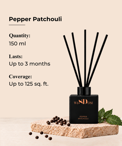 Pepper & Patchouli Reed Diffuser