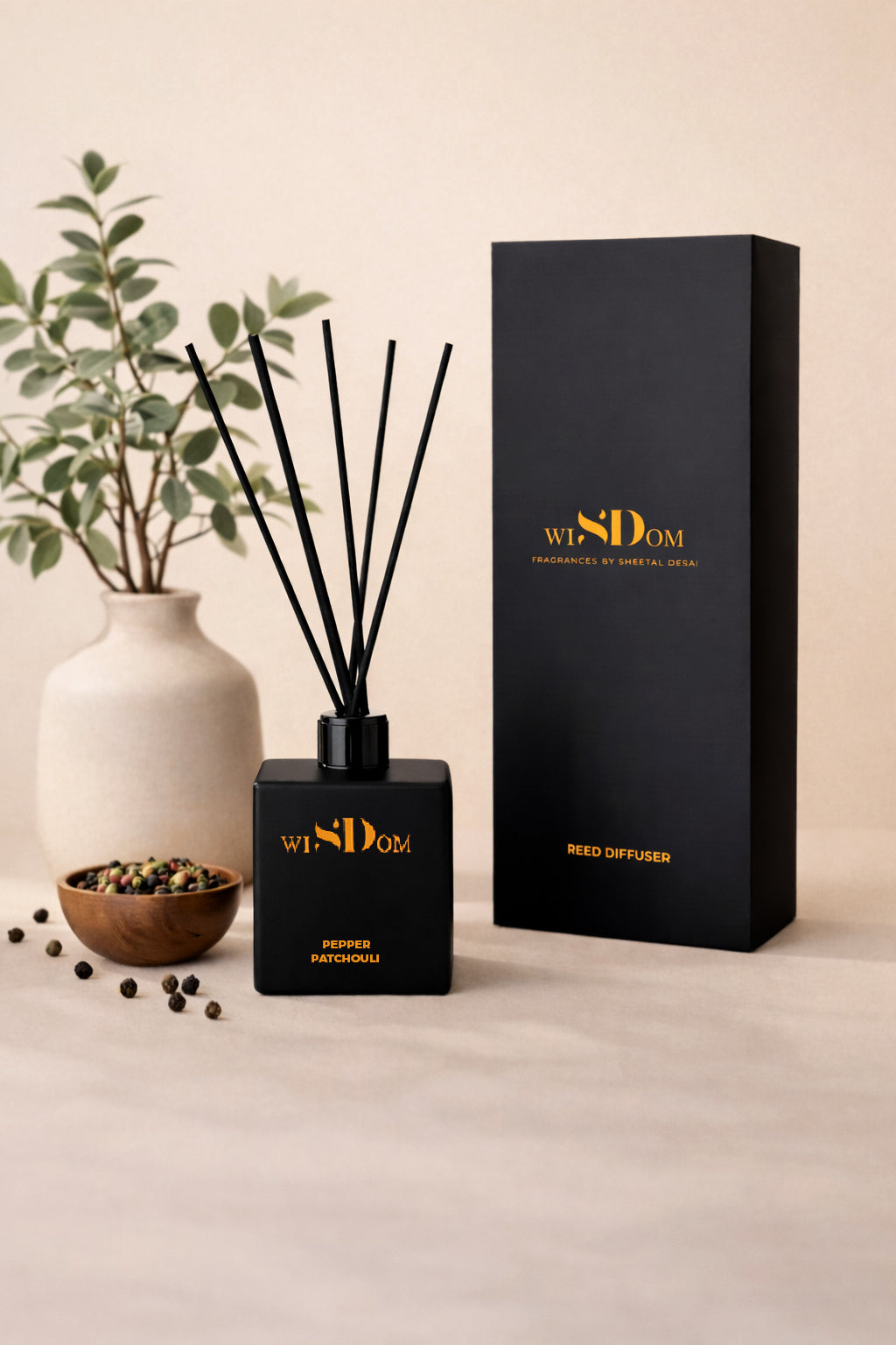 Pepper & Patchouli Reed Diffuser