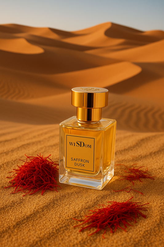 Saffron Dusk - Sacred spice. Sensual skin.