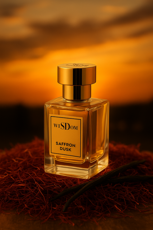 Saffron Dusk - Sacred spice. Sensual skin.